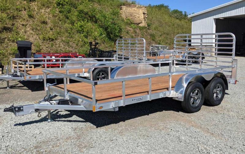 NEW 2022 Legend 7x14 Open Deluxe Aluminum Utility Trailer NEW 2022 Legend 7x14 Open Deluxe Aluminum Utility Trailer