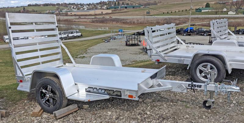 NEW 2022 Aluma EX 4'6" x 8 LW Utility Trailer NEW 2022 Aluma EX 4'6" x 8 LW Utility Trailer