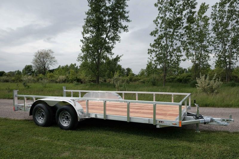 NEW 2023 Legend 7x14 Open Deluxe Aluminum Tandem Axle Utility Trailer NEW 2023 Legend 7x14 Open Deluxe Aluminum Tandem Axle Utility Trailer