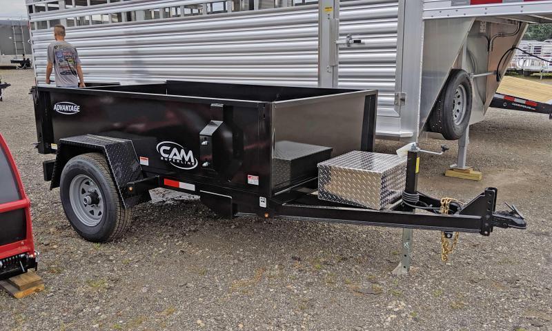 NEW 2020 CAM "Advantage" 5x8 Lo Pro Dump Trailer NEW 2020 CAM "Advantage" 5x8 Lo Pro Dump Trailer