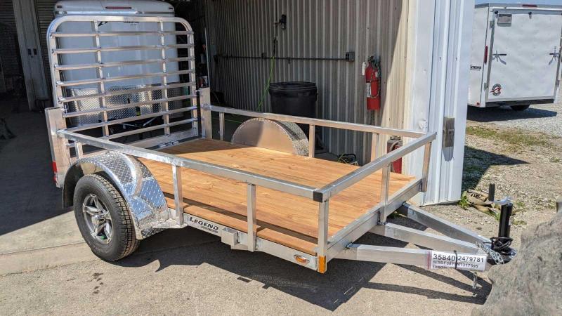 NEW 2022 Legend 5x8 Open Deluxe Aluminum Utility Trailer NEW 2022 Legend 5x8 Open Deluxe Aluminum Utility Trailer