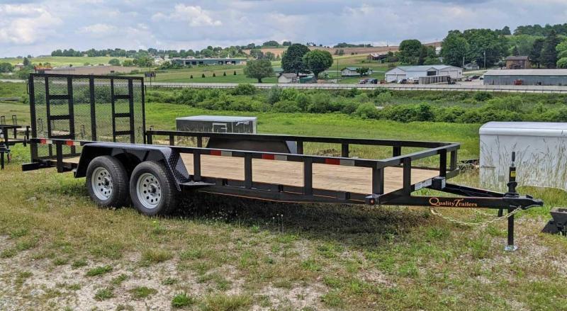 NEW 2022 Quality 7x18 General Duty Utility Trailer - NO DOVE NEW 2022 Quality 7x18 General Duty Utility Trailer - NO DOVE