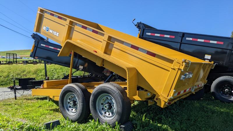 NEW 2022 BWISE 6'9" x 12 Lo Pro Equipment Dump NEW 2022 BWISE 6'9" x 12 Lo Pro Equipment Dump