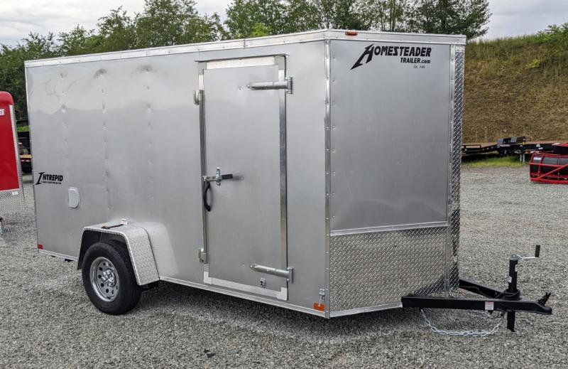 NEW 2022 Homesteader 6x12 Intrepid V-Nose Cargo Trailer w/ Ramp Door NEW 2022 Homesteader 6x12 Intrepid V-Nose Cargo Trailer w/ Ramp Door
