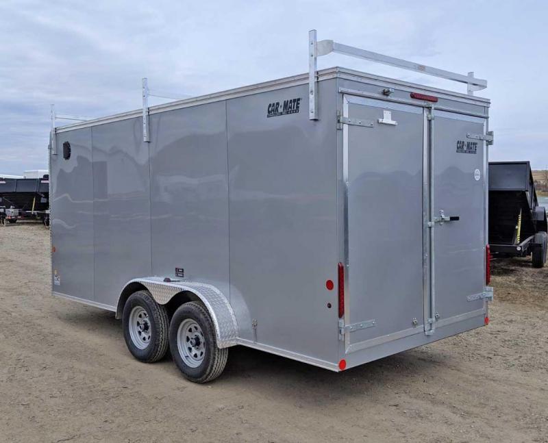 NEW 2021 Car Mate 7x18 HD Contractor Cargo Trailer w/ Rear Barn Doors NEW 2021 Car Mate 7x18 HD Contractor Cargo Trailer w/ Rear Barn Doors