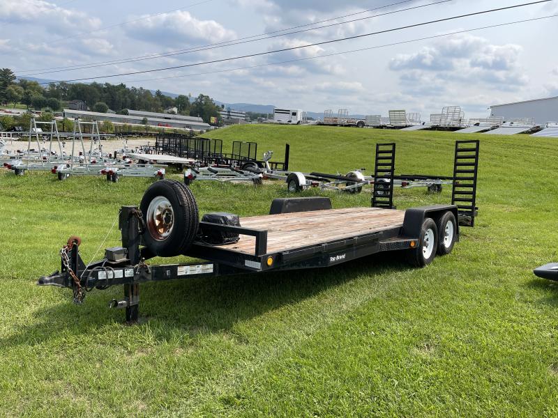 USED 2011 Top Brand 18+2 All Purpose Trailer w/ Stand Up Ramps USED 2011 Top Brand 18+2 All Purpose Trailer w/ Stand Up Ramps