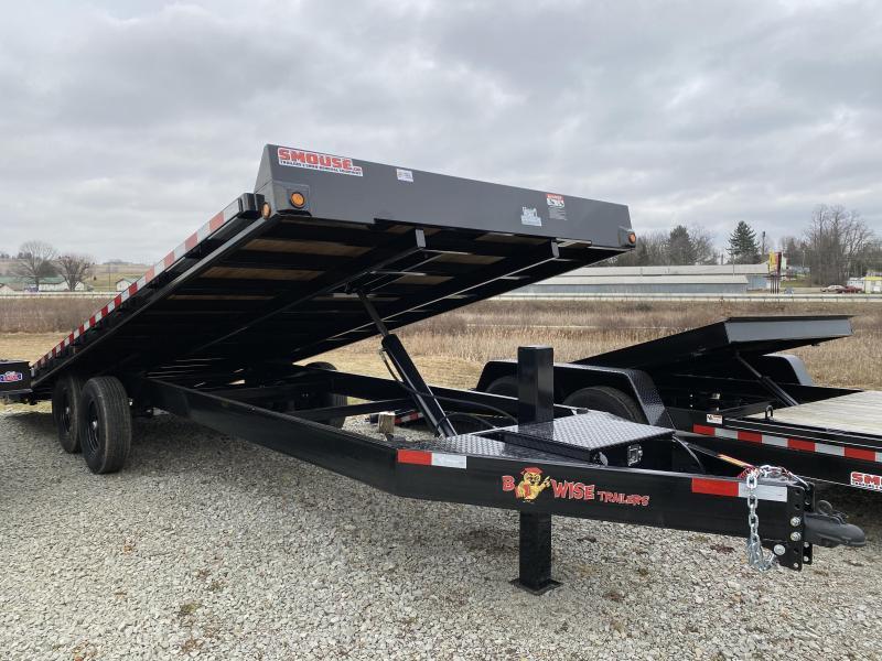 NEW 2021 BWise 22' HD Deckover Power Tilt Trailer w/ Hydraulic Jack NEW 2021 BWise 22' HD Deckover Power Tilt Trailer w/ Hydraulic Jack