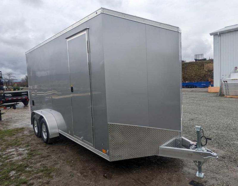 NEW 2022 ATC 7x16 Raven Limited V-Nose Cargo Trailer w/ Ramp Door (84" Inside) NEW 2022 ATC 7x16 Raven Limited V-Nose Cargo Trailer w/ Ramp Door (84" Inside)