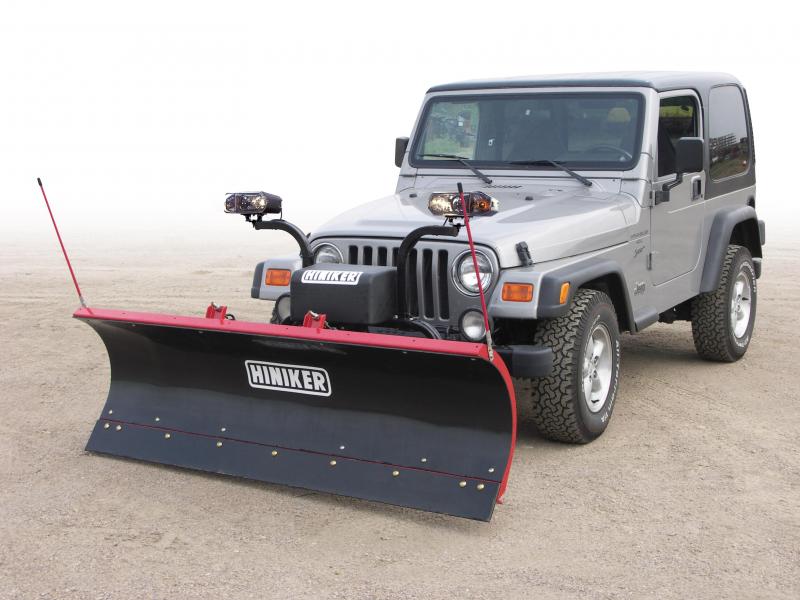 NEW HINIKER 7' Mid Size HDPE Poly Full Trip Snow Plow NEW HINIKER 7' Mid Size HDPE Poly Full Trip Snow Plow