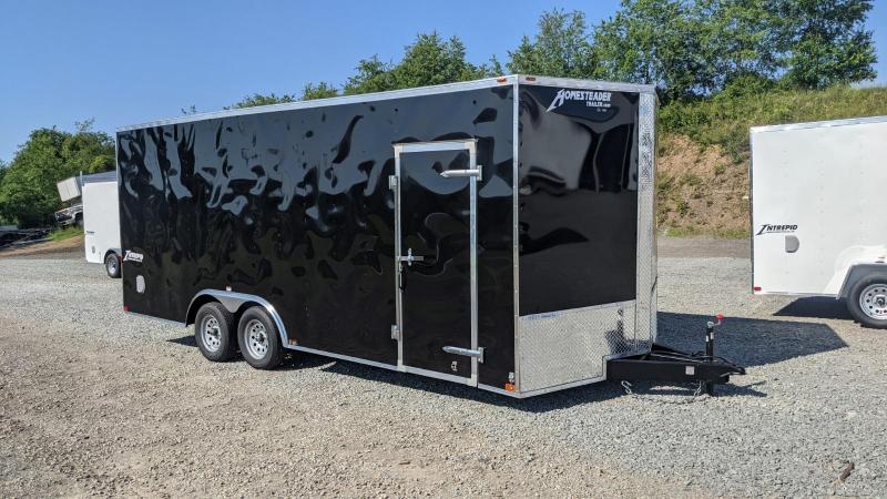 NEW 2021 Homesteader 8.5 x 20 Intrepid V-Nose Car Hauler w/ Ramp Door NEW 2021 Homesteader 8.5 x 20 Intrepid V-Nose Car Hauler w/ Ramp Door