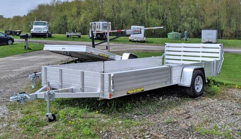 NEW 2021 Aluma 6'9" x 15' SR Utility w/ Side Ramps NEW 2021 Aluma 6'9" x 15' SR Utility w/ Side Ramps