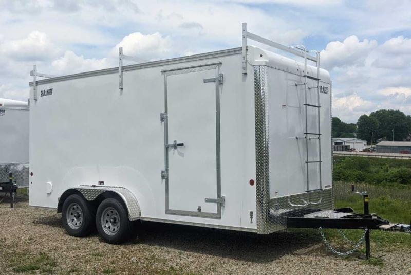 NEW 2022 Car Mate 7x14 HD Custom Contractor Trailer w/ Rear Barn Doors NEW 2022 Car Mate 7x14 HD Custom Contractor Trailer w/ Rear Barn Doors