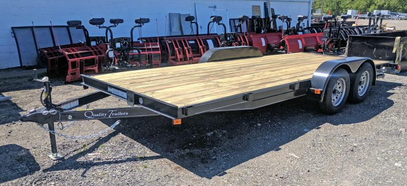 NEW 2021 Quality 18' Econo Car Hauler w/ No Dovetail NEW 2021 Quality 18' Econo Car Hauler w/ No Dovetail