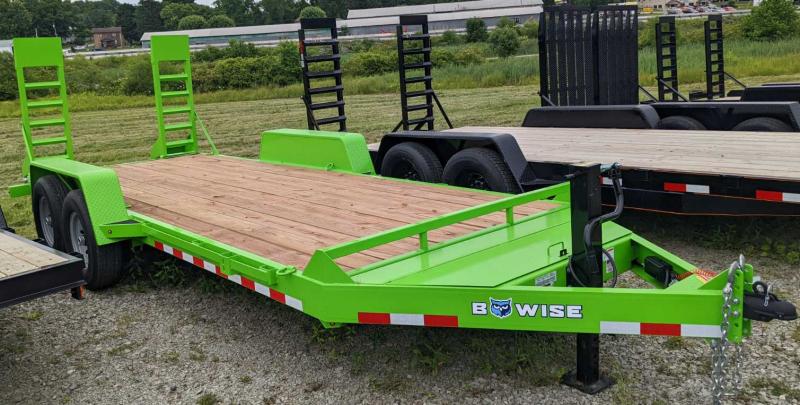 NEW 2023 BWise 18' HD Lo Pro Equipment Hauler w/ 5' Ladder Ramps NEW 2023 BWise 18' HD Lo Pro Equipment Hauler w/ 5' Ladder Ramps
