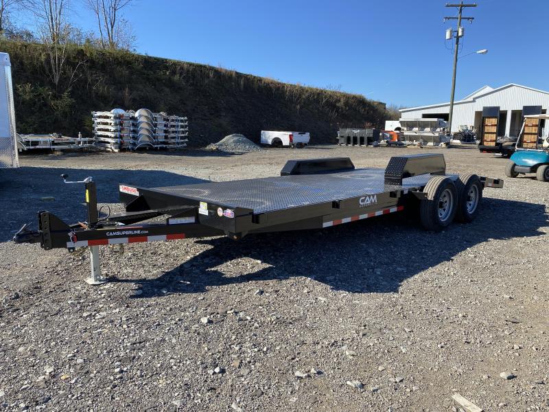 NEW 2021 CAM Superline 20' HD Diamond Deck Car Hauler 8x20 Trailers