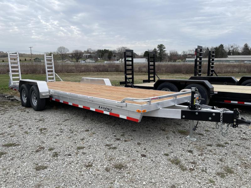 NEW 2022 Legend 24' Lo Pro Aluminum Equipment Hauler w/ Wood Deck NEW 2022 Legend 24' Lo Pro Aluminum Equipment Hauler w/ Wood Deck