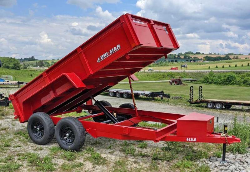 NEW 2022 Bri-Mar 6x12 Lo Pro Equipment Dump Trailer NEW 2022 Bri-Mar 6x12 Lo Pro Equipment Dump Trailer