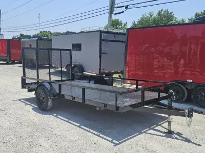 2026 Texoma Trailers HD Utility 14' X 82" Single Axle Utility Trailer 3.5K GVWR