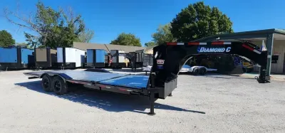2027 Diamond C Trailers HXD-210 (18799) 24' x 102" Pro Tilt Gooseneck - 6' Stationary / 18' Tilt Bed