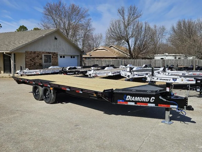 2026 Diamond C Trailers DEC-207 HD Deckover Equipment Trailer (10225) 20'X102"