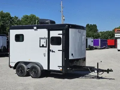 2026 Cargo Craft XP-7122 (70886) 7'x12' Trooper Fiber Splicing Trailer w/ 2 Countertops TRP, TNG, WI