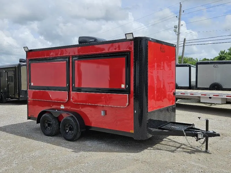2026 Cargo Craft EV-7142 7'x14' Enclosed Concession Trailer