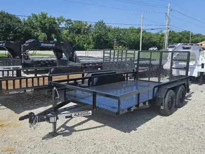 2026 Texoma Trailers Steel Deck Utility (30661) 14' x 82" - 7K