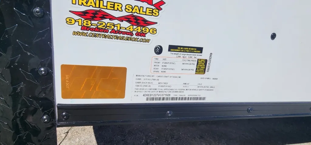 new Office / Fiber Optic Trailers Cargo Craft  for sale, in Broken Arrow, OK image-0