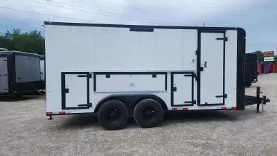 2025 Cargo Craft EF-7182 (69547)  7'x18' Enclosed Tool Trailer