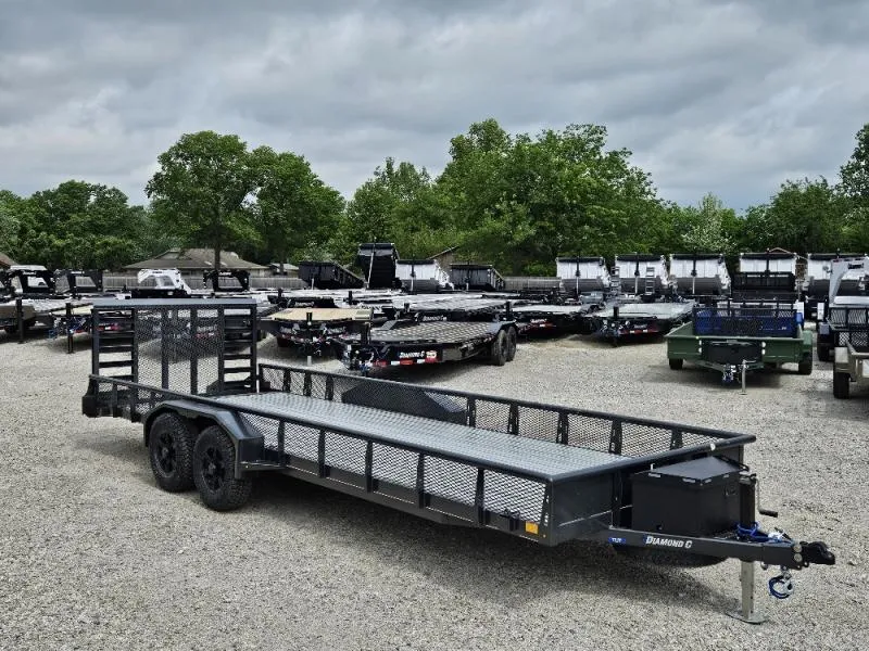 2026 Diamond C Trailers DIAMOND C TUT-206-V TEXAS UTILITY