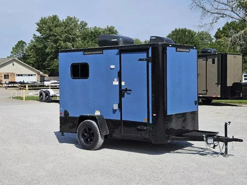 2025 Cargo Craft EF-6101 6'X10" (69783) Slate Blue Single Axle Enclosed