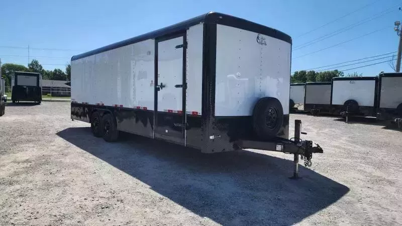 2025 Cargo Craft XP-85242 Cargo 8K Axle, E-Track, White, / Enclosed HD WORK Trailer