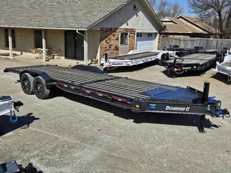 2026 Diamond C Trailers HDT-210 (10823) Pro-Tilt Equipment Trailer 24'X82", 8' Stationary/16' Tilt