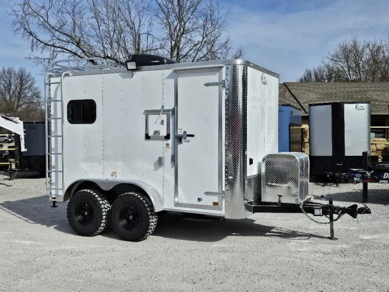 2026 Cargo Craft Cargo Craft EF 7122 7'X12' (70632) Off Road Fiber Optic Splicing Trailer w/ Cabi