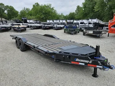 2026 Diamond C Trailers HXD-208 (10584) 22'x102" - Pro Tilt - 4' Stationary / 18' Tilt