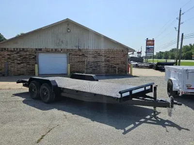 2026 Texoma Trailers STEEL FLOOR EQUIPMENT - CAR HAULER 20'L X 82"W