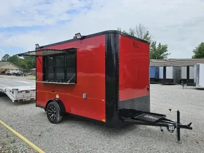 2026 Cargo Craft EF-7121 7'x12' Concession Trailer