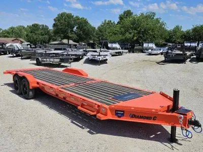 2026 Diamond C Trailers HDT-210 24'x82" Tilt Equipment Trailer