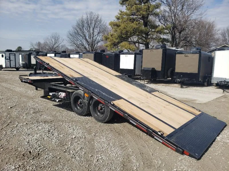 2025 Diamond C Trailers DET-208 24'x102" Deckover Tilt Equipment Trailer