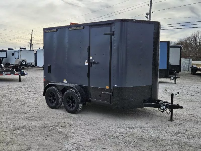 2025 Cargo Craft EV-7122 7'X12' Enclosed (70448) Cargo Trailer Kynar Gray