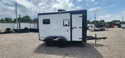 2026 Cargo Craft XP-7122 (71576) 7'x12' Fiber Splicing Trailer TRP / SBX / ST / ½ CAB / AL / TNG