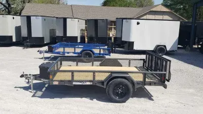 2026 Diamond C Trailers PSA-135 (99729) 10'x77" Utility Trailer