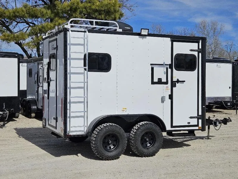 2025 Cargo Craft Cargo Craft EF 7122 7'X12' (70631) Off Road Fiber Optic Splicing Trailer w/ Roof