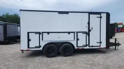 2026 Cargo Craft EF-7182 (69547)  7'x18' Enclosed Tool Trailer