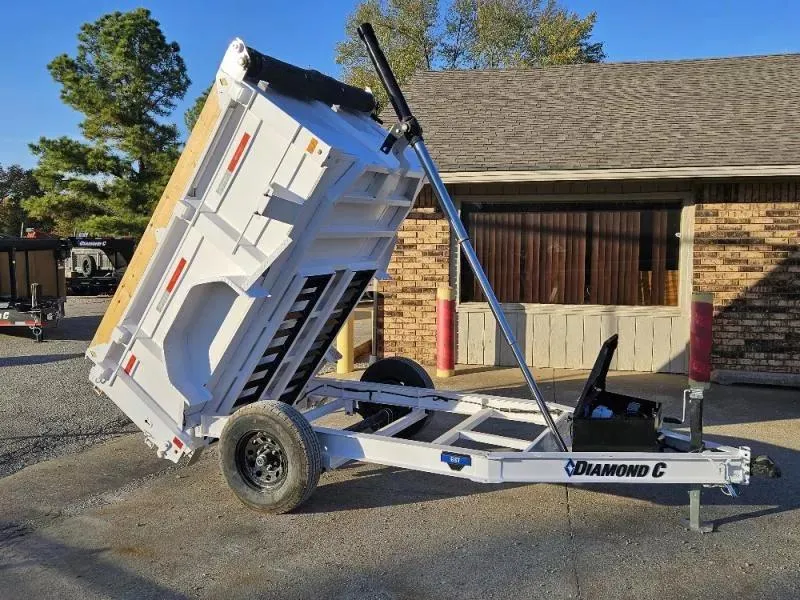2025 Diamond C Trailers GST-106 (06944) 8'X5' SINGLE AXLE DUMP TRAILER