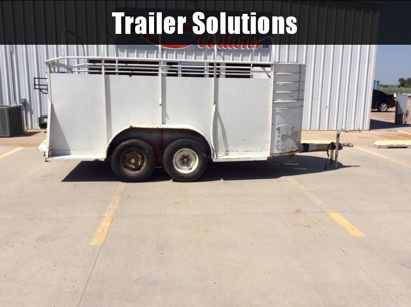 1985 Used Stock Trailer Selling for Customer 1985 Used Stock Trailer Selling for Customer