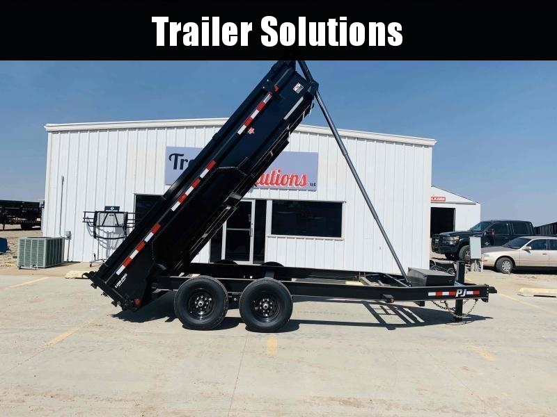 2022 PJ 14' x 83" Low Pro Telescopic Dump Trailer 2022 PJ 14' x 83" Low Pro Telescopic Dump Trailer