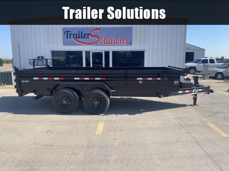 2022 PJ 16' x 83" Low Pro Dump Trailer 2022 PJ 16' x 83" Low Pro Dump Trailer