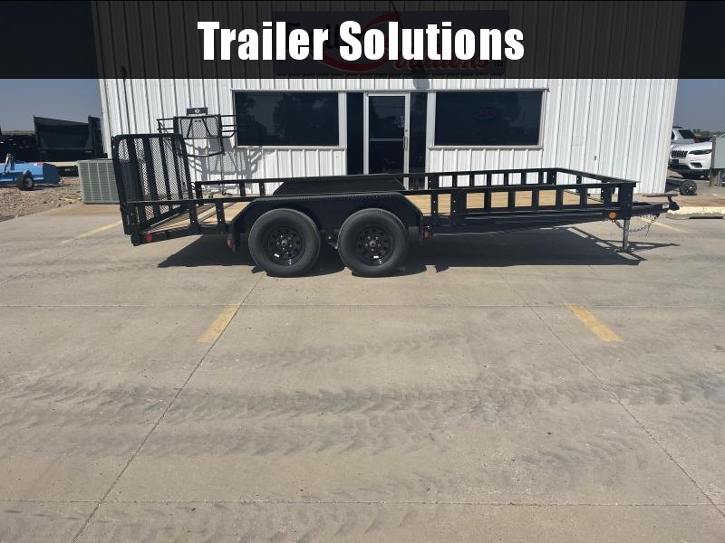2022 PJ 16' x 83" Tndm Axle Channel Utility Trailer 2022 PJ 16' x 83" Tndm Axle Channel Utility Trailer