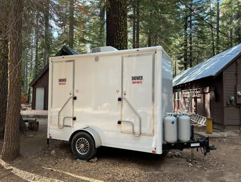 2023  12' combination restroom/shower trailer Restroom / Shower Trailer